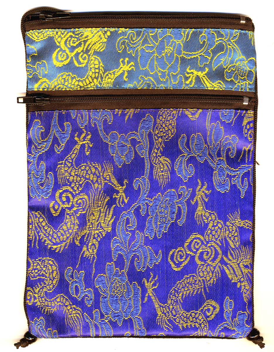 TAROT BAG IN TURQUOISE AND BLUE